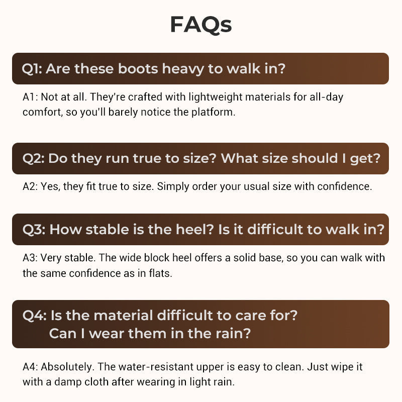 🥾Great Gift-retro British Style Boots💕