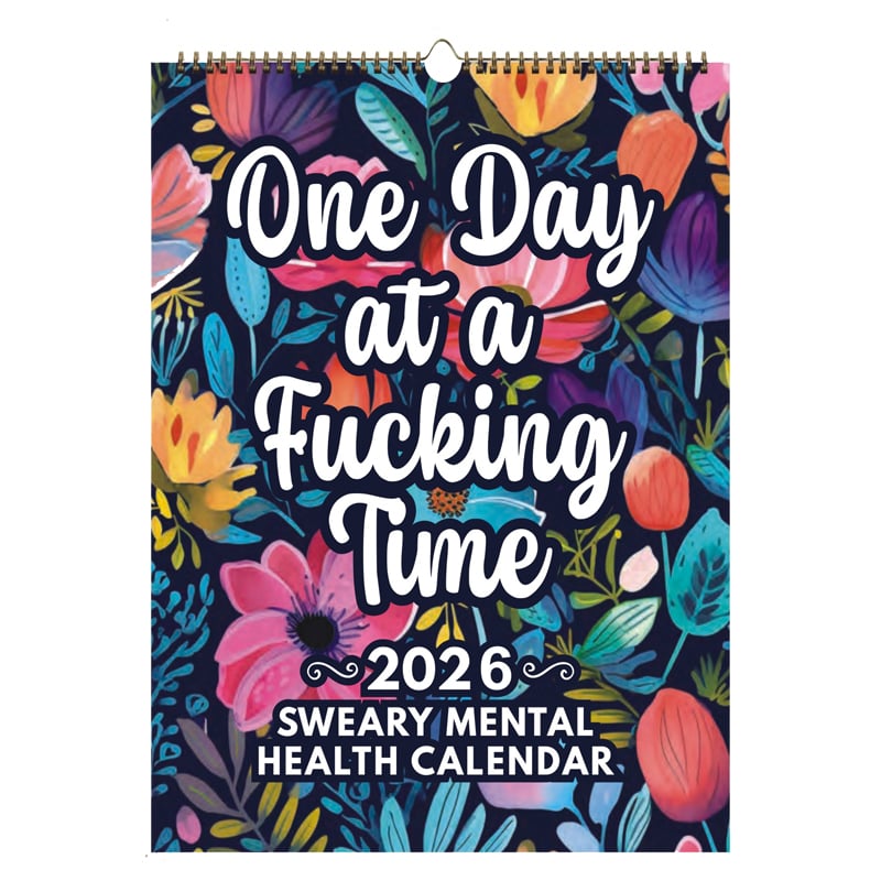 📅 2027 Sweary Humor Wall Calendar