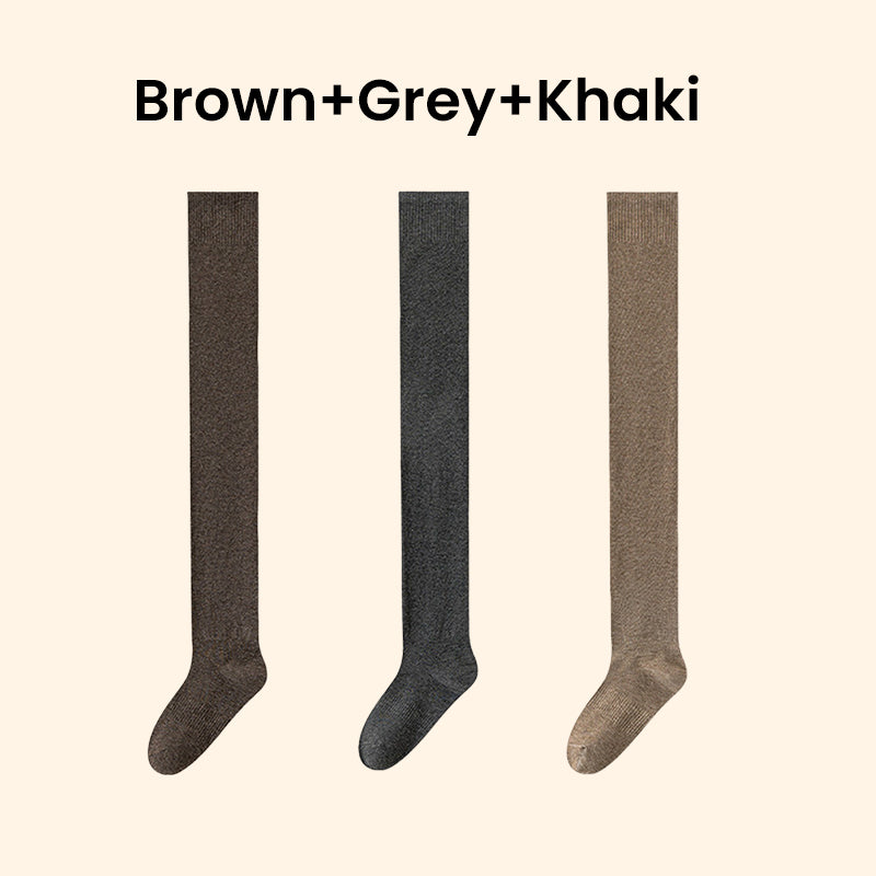 💞50K+ SOLD!🧦🤝✨ Classic Elegance, Effortless Wear | Soft & Stretchy Thigh High Socks❤️🔥🧦