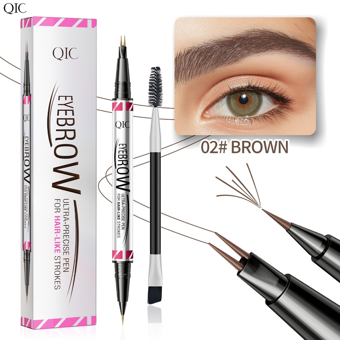 🎁3D Waterproof Microblading Eyebrow Pen