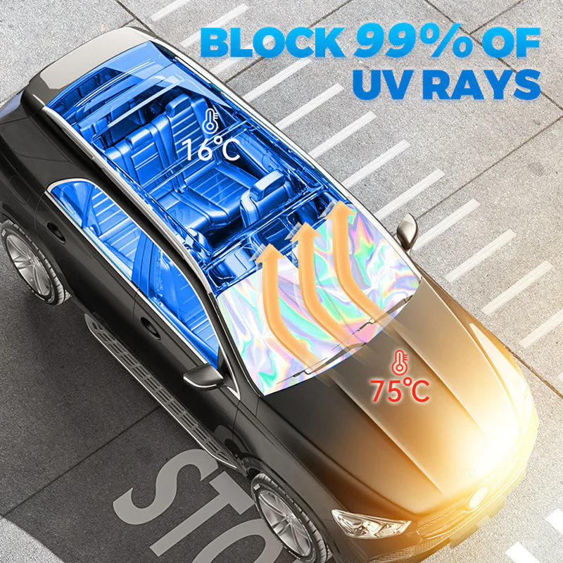 Foldable Car Windshield Sunshade