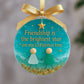 🌊🎁Friendship Sea Glass Christmas Ornament🎄