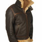 SHEEPSKIN BOMBER JACKET