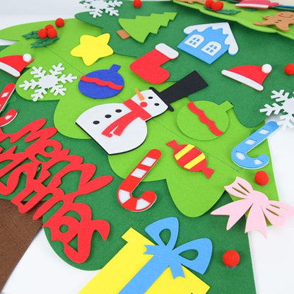 🎄🎅DIY Christmas Tree with Detachable Ornaments