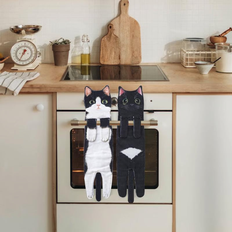 😺Cute Cat Hand Towel🐾