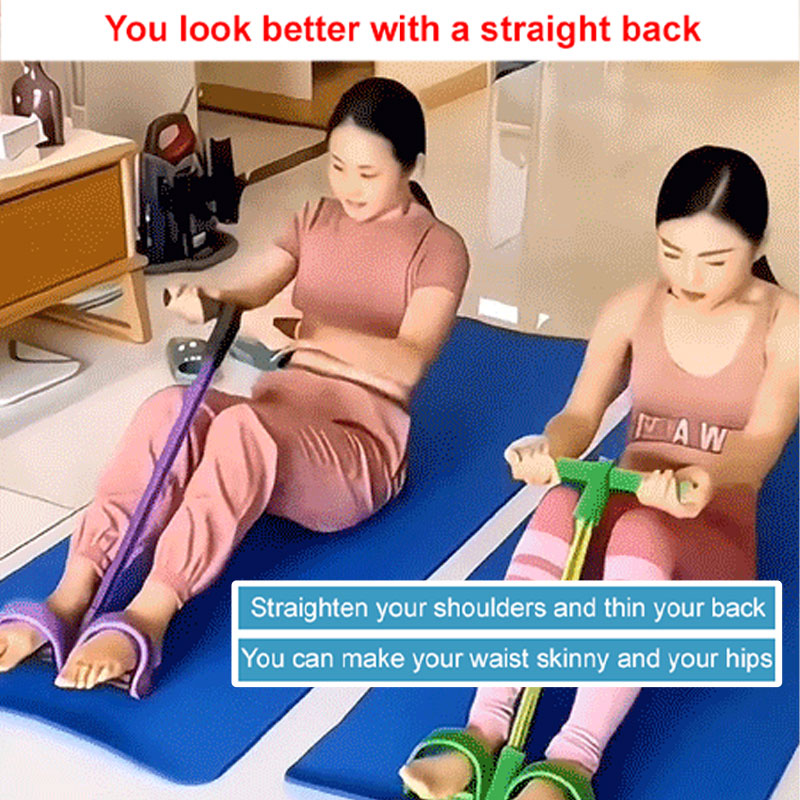 🔥Multifunctional Pedal Puller Resistance Rope
