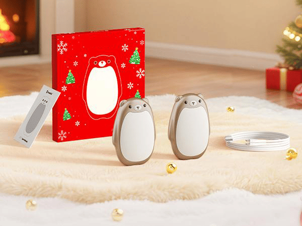🎁Best Gift 🌟Hand Warmers Rechargeable - Cute Bear Design