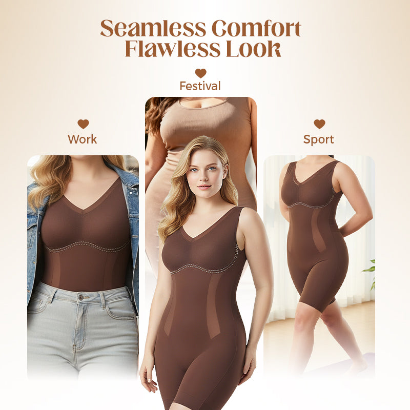🔥2026 New Arrivals: 50% Off for a Limited Time!⏰Tummy Tuck & Hip Lift Traceless One-piece Shapewear