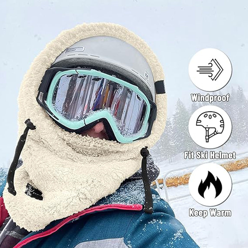 🔥Unisex Warm Ski Hooded Scarf ☃️☃️