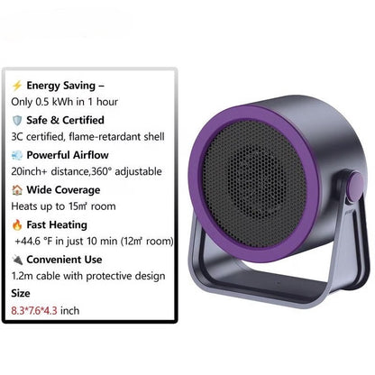 ♨️❄️Portable Instant-Heat Heater – Outdoor & Desktop Mini Radiator