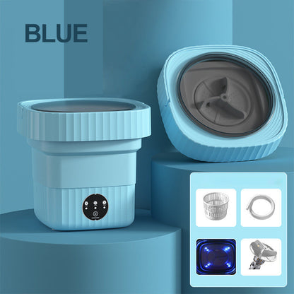 🔥Mini Folding Antibacterial Washing Machine