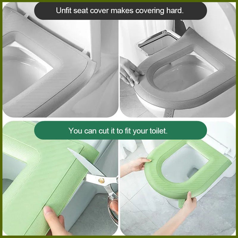 🎁Hot Sale Offers💦Waterproof Toilet Seat Cushion