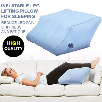 💥🛏️Inflatable Leg Pillows On The Bed To Prevent Varicose Veins