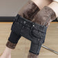 Women's High Waist Slim Stretch Warm Skinny Jeans