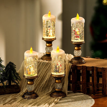🎁🎅Christmas Candle Night Light🕯️