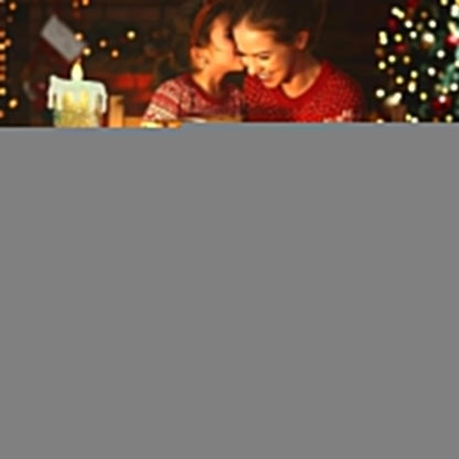 🎁🎅Christmas Candle Night Light🕯️