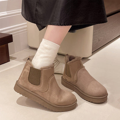🔥Women's Thick Sole Warm Snow Ankle Boots