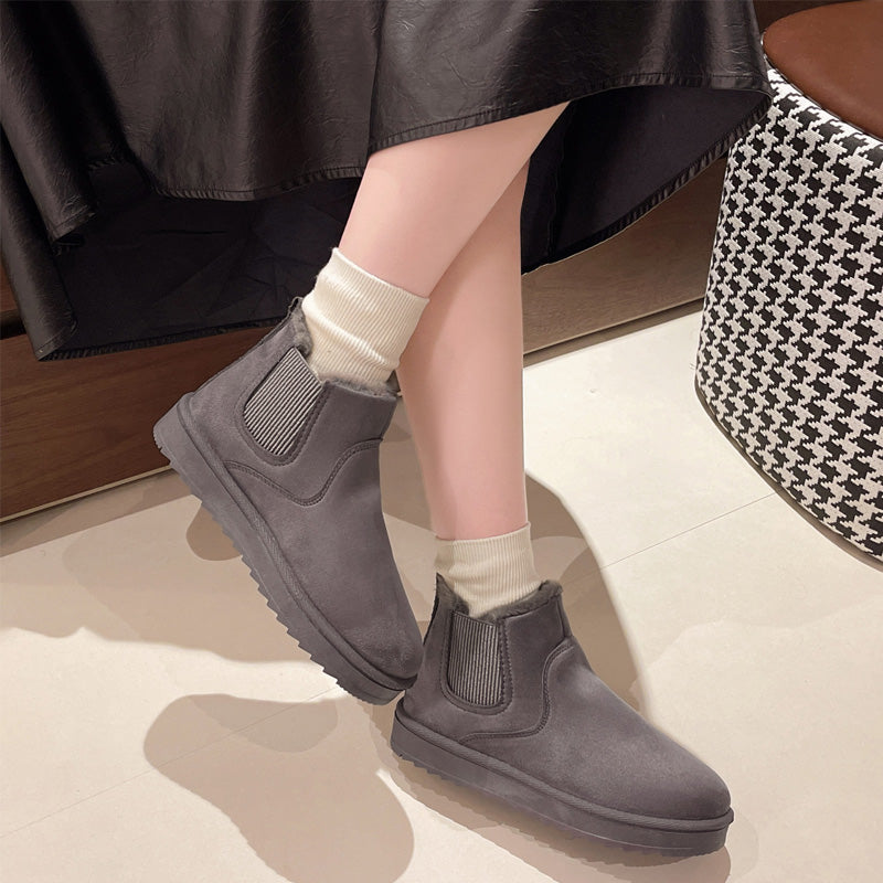 🔥Women's Thick Sole Warm Snow Ankle Boots