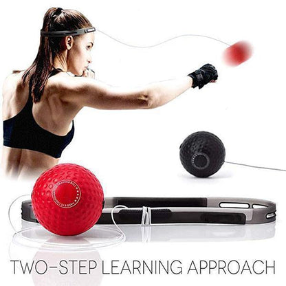 🔥Boxing Reflex Ball Headband