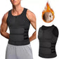 🔥Men's Shapewear Sauna Vest Waist Trainer Double Belt🔥