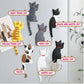Cute Cat Tail Refrigerator Magnetic Sticker Hook