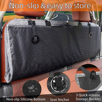 🐶 🚗 Pet Car Seat Memory Foam Cushion – Waterproof & Secure Fit – Comfortable Pet Travel ✨