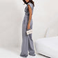 Women’s Elegant Solid Color Two-Piece Set 🌸 | Sculpting High-Waist Pants + Bustier Top | Wrinkle-Free Fabric