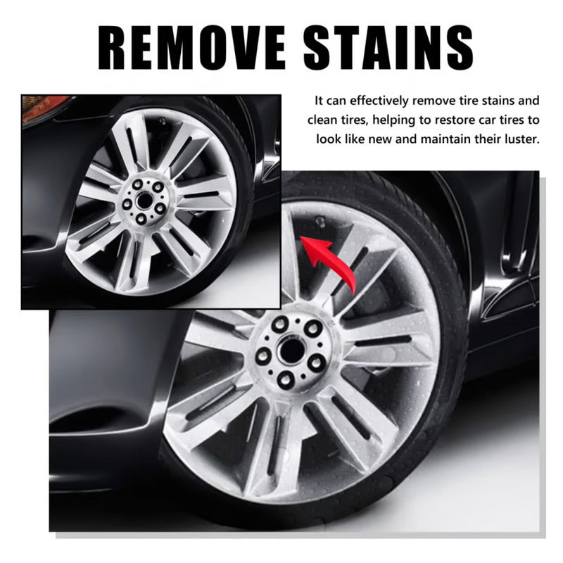 Versatile Lasting Hydrophobic Car Tire  Polishing Cleaner Paste