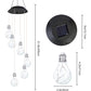 🌠💡Colorful LED Solar-Powered Light Bulb Wind Chimes🌈