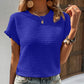 Women's Round Neck Casual Comfort Top