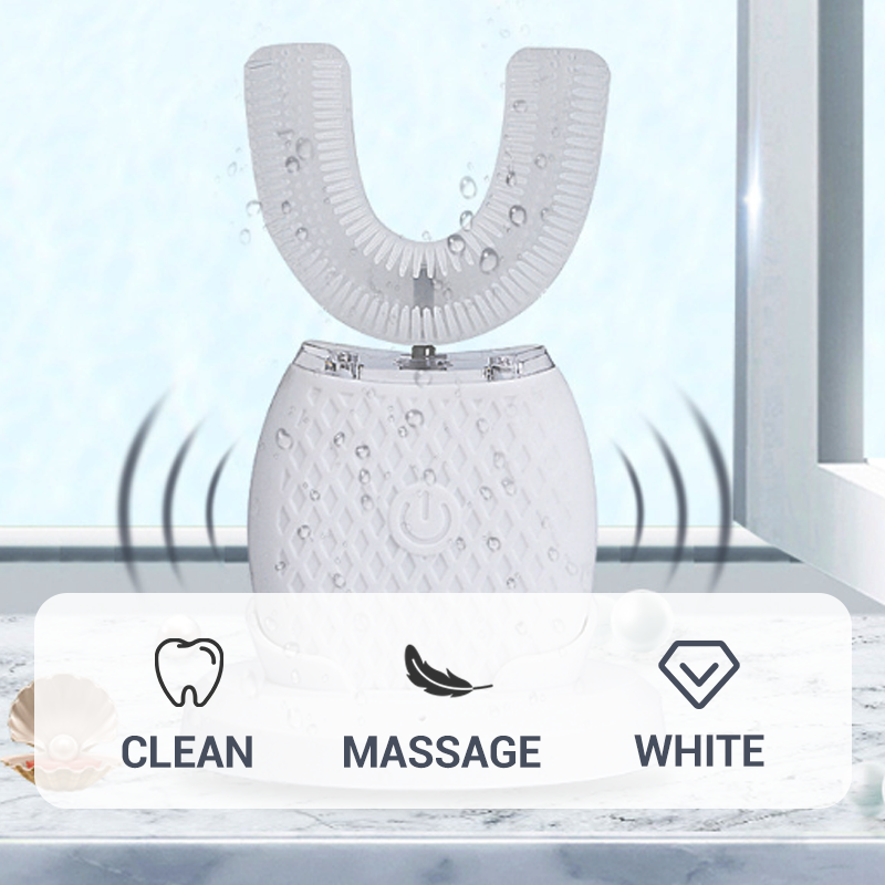Sonic 360° Cleaning U Shaped Adult Electric Toothbrush