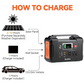 ⚡200W Portable Power Station with Display