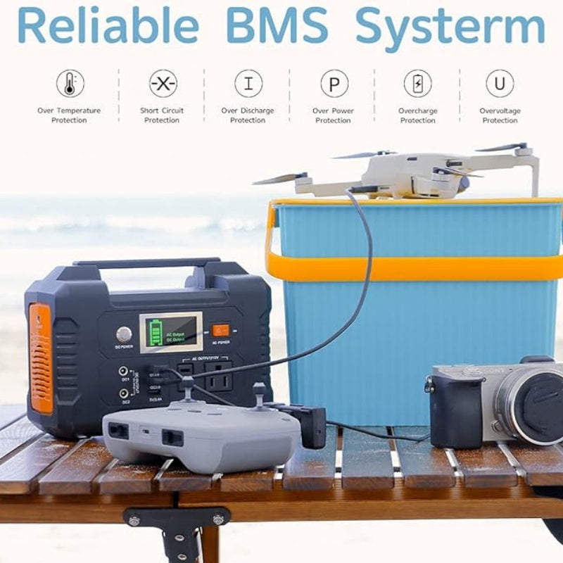 ⚡200W Portable Power Station with Display