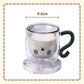 Adorable Cat Design Double-Wall Glass Mug