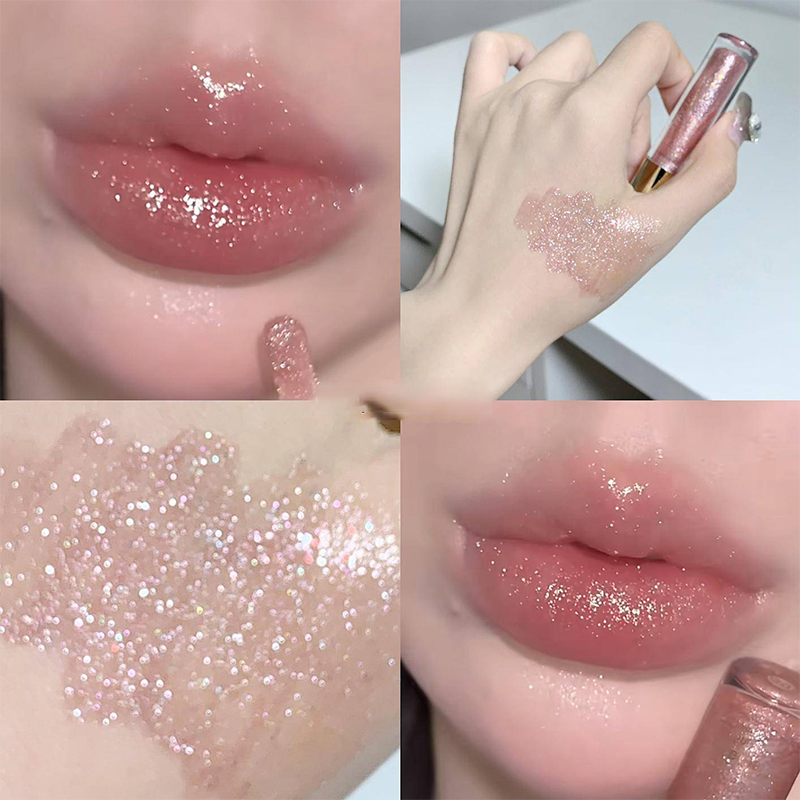🎉Buy 1 Get 1 Free🎉Hydrating High-Gloss Glittery Lip Gloss