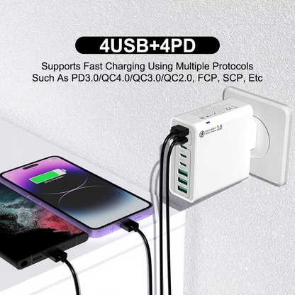 ⚡ 8 USB Charger Ports