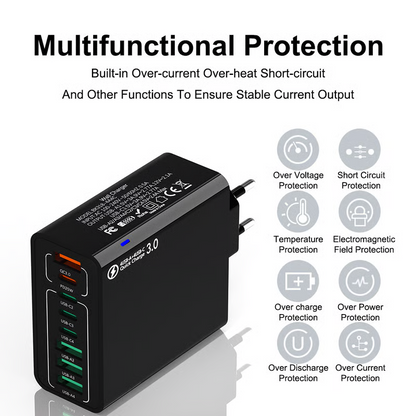 ⚡ 8 USB Charger Ports
