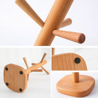 Wood Mug Holder