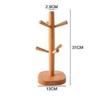 Wood Mug Holder