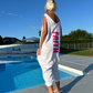 Women's Summer Loose V-Neck Sleeveless Jumpsuit