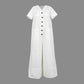 Women's Fashion V-Neck Loose Jumpsuit