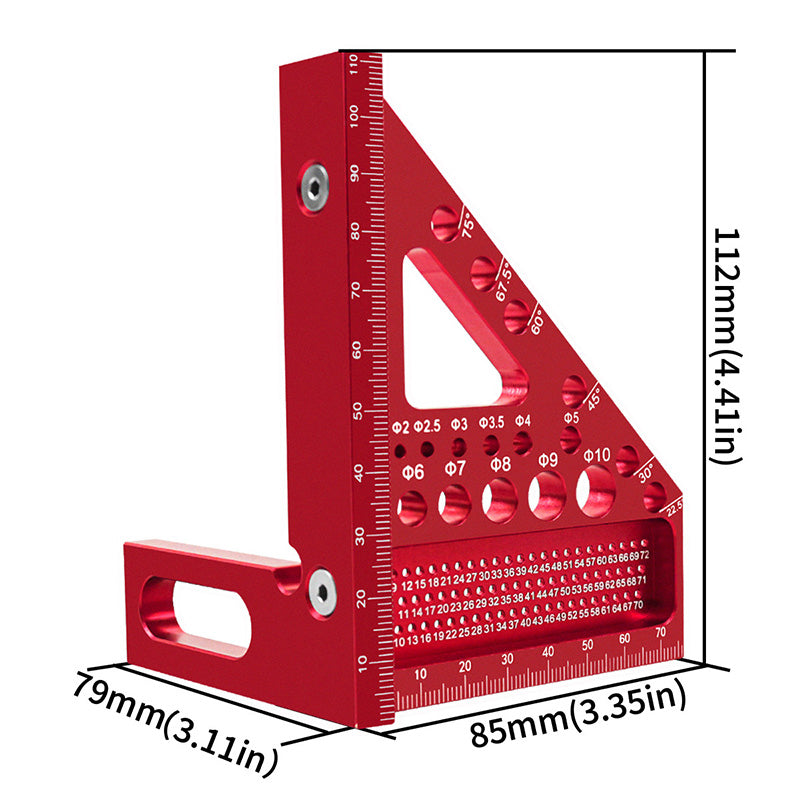 🔥Aluminum Triangle Square for Woodworking