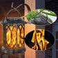 Garden Solar-Powered Outdoor Lantern with Clip