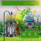 Garden Solar-Powered Outdoor Lantern with Clip