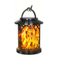 Garden Solar-Powered Outdoor Lantern with Clip