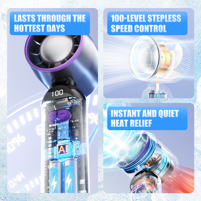 🔥🔥Portable Handheld Turbo Fan💨