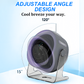 🔥100-Speed Mini Desk Fan with Digital Display