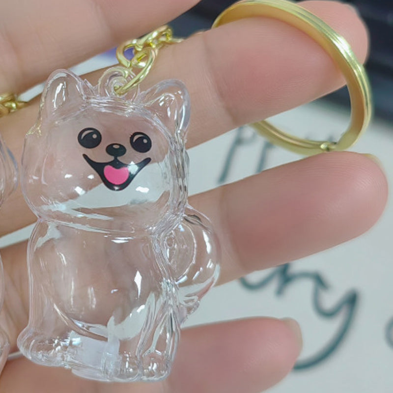 Dog Hair Collector Keychain