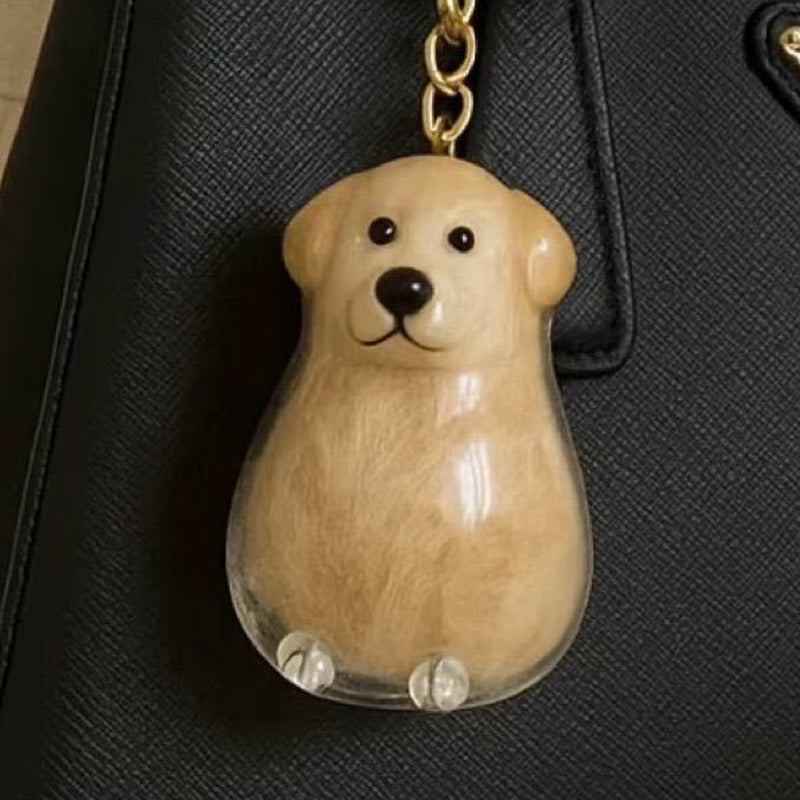 Dog Hair Collector Keychain