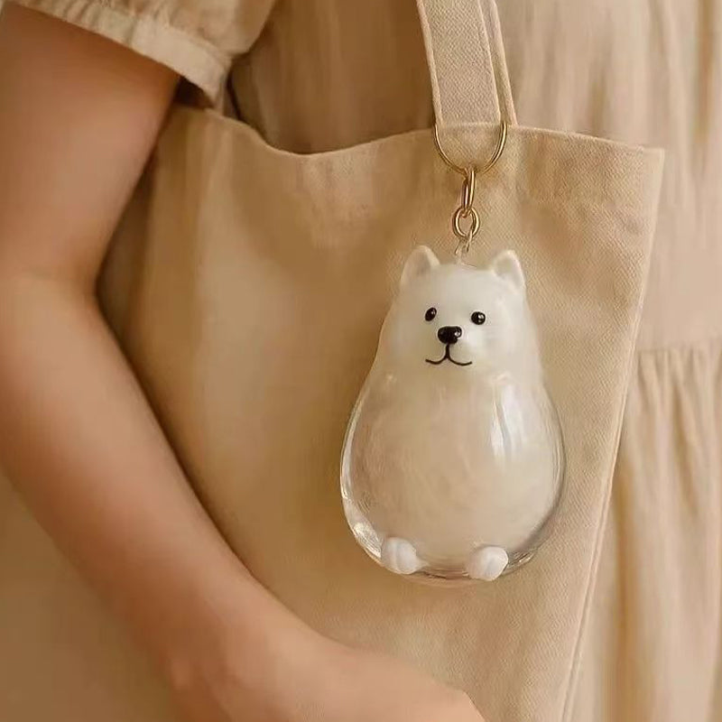 Dog Hair Collector Keychain